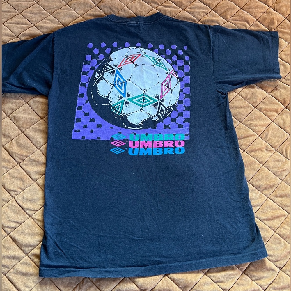 VINTAGE UMBRO SOCCER SHIRT LARGE